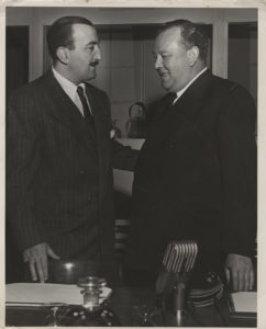 Hernán Santa Cruz y Trygve Lie